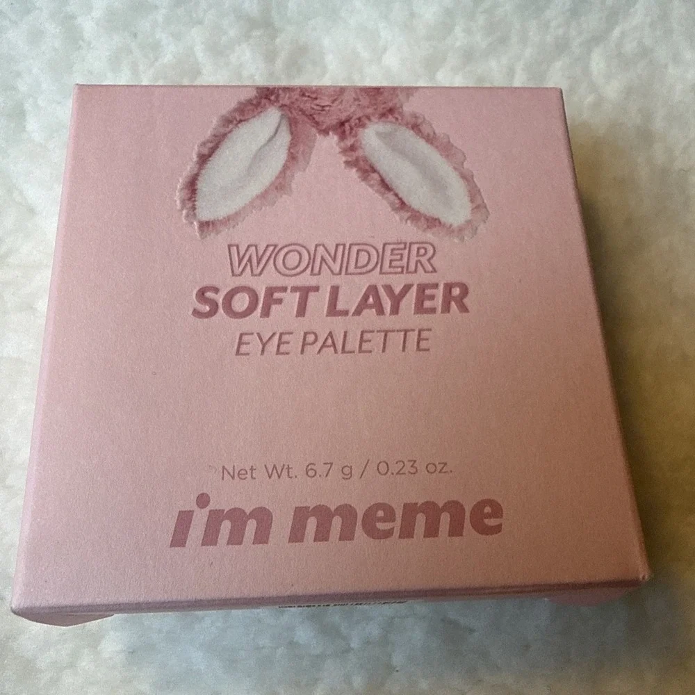I'm Meme Wonder Soft Layer Eyeshadow Palette Color My Bunny Korean Skin Care NEW